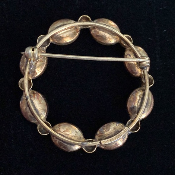 1960’s Bal-Ron 12K GF Scarab Pin Brooch - Picture 5 of 7